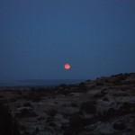 Moon over the Med