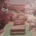 Hot dog lineup