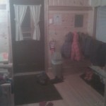Afton cabin living room