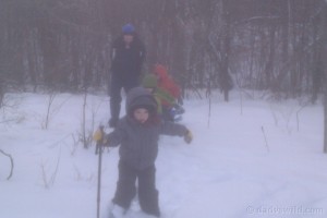 Snowshoeing