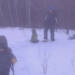 Snowshoeing