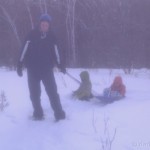 Snowshoeing