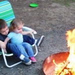 kids at the campfire