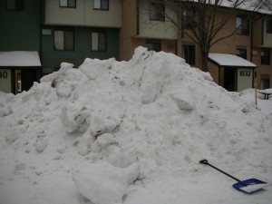 raw snow