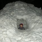 snowcave entrance