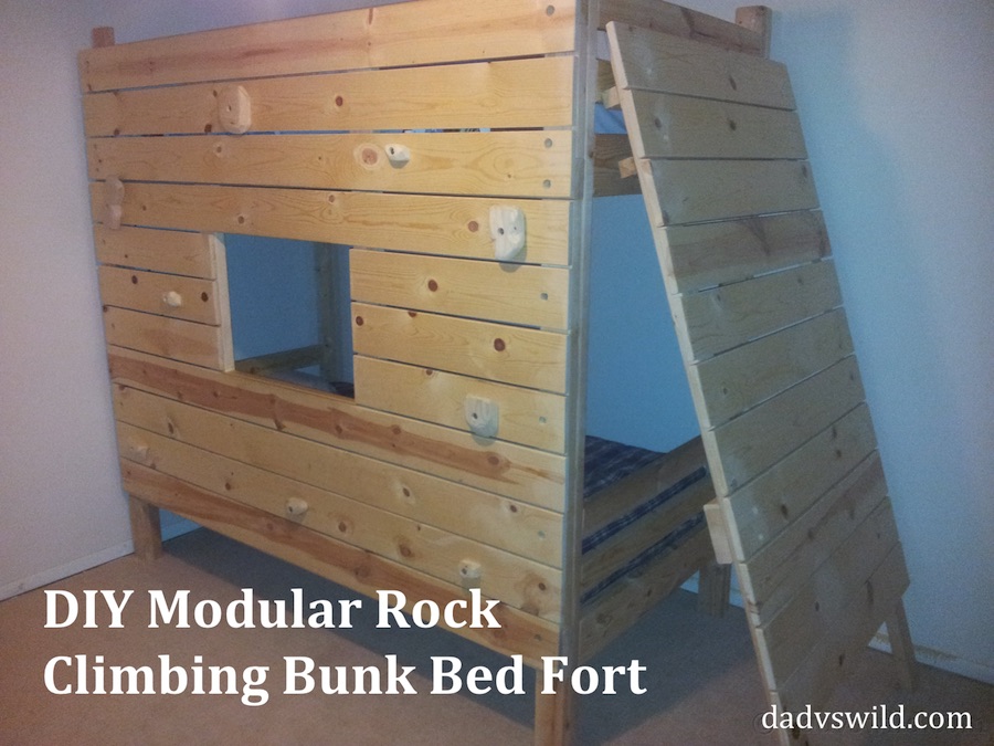 boys fort bed